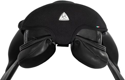 Acavallo Ortho Pubis Gel in Dressage Seat Saver with Dri-Lex, Medium, Black in Saudi Arabia