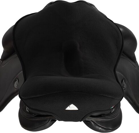 Acavallo Ortho Pubis Gel in Dressage Seat Saver with Dri-Lex, Medium, Black in Saudi Arabia