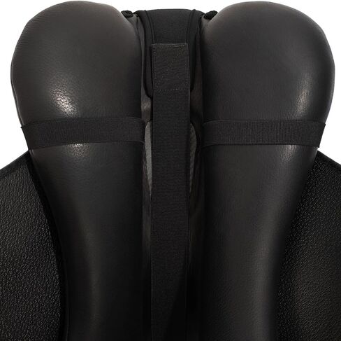 Acavallo Ortho Pubis Gel in Dressage Seat Saver with Dri-Lex, Medium, Black in Saudi Arabia