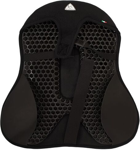 Acavallo Ortho Pubis Gel in Dressage Seat Saver with Dri-Lex, Medium, Black in Saudi Arabia