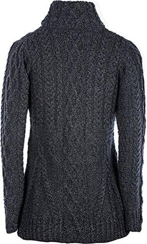 Ladies Irish Zipper Wool Cardigan in Kuwait