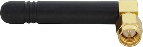GSM Omni Directional Thumb Antenna with SMA Male L-Type Connector – CDMA and WCDMA, 2.5 dBi Gain and 900-1800 MHz (2 Pack) in Saudi Arabia
