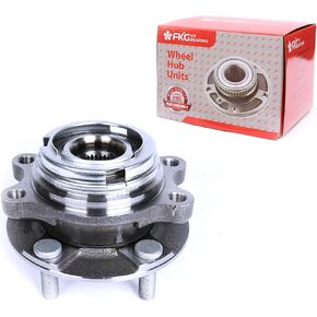 FKG 513296 Front Wheel Bearing Hub Assembly for 2009-2017 Nissan Maxima, 2009-2017 Nissan Murano, 2011-2017 Nissan Quest, 2013-2017 Nissan Pathfinder