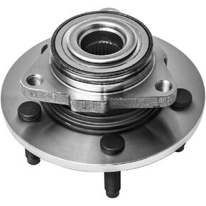Front Wheel Hub and Bearing Assembly Left or Right Compatible 2002-2008 Dodge Ram 1500 AUQDD 515072 [ 5 Lug ; 2-Wheel ABS Models Only](Without ABS Sensor)