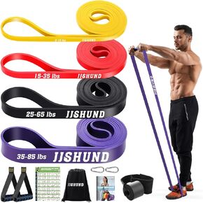 Resistance Bands, Pull Up Assistance Bands Pull Up Bands Exercise Bands for Men Women, Workout Bands for Working Out, Muscle Strength Training, Body Stretching