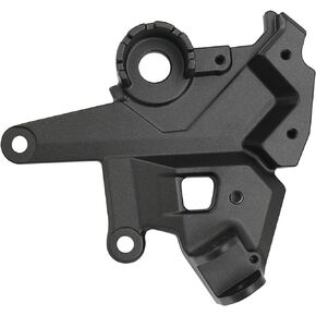 Front Footrests Foot Pegs Pedal Bracket Compatible with Kawasaki Z650 2017-2022, NINJA650 2017-2022 (Left)