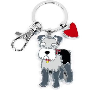 Marc Tetro Schnauzer Key Ring