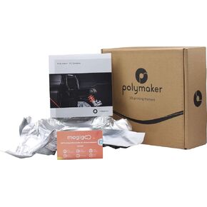 Polymaker Sample Box 1, 1.75mm 3D Printer Filament Samples, PLA, Tough PLA, PETG, Tough PETG, TPU95, PolyWood Wood Mimic PLA, PolySmooth PVB, Random Colors, 7X50g