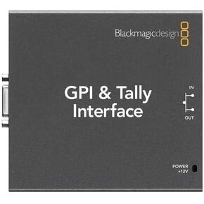 Blackmagic Design GPI and Talley Interface