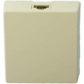 Leviton 4625A-24I 6P4C Screw Terminal, Type 625A2 Surface Mount Jack, Ivory