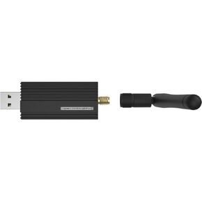 Zigbee 3.0 USB Dongle Plus Gateway，Wireless Zigbee 3.0 USB Adapter,Universal Zigbee Gateway Adapter with Antenna,for Home Assistant,Open HAB,etc (ZBDongle-E)