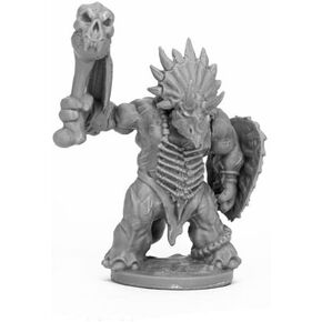 Reaper Miniatures Thunderfoot Defender #44065 Bones Black Unpainted Plastic Mini
