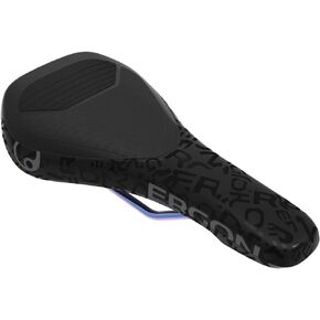 ERGON SM Downhill Comp Team Saddle, Oil Slick Rails, Black