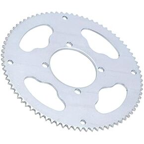 VGEBY 80 Teeth 25H Sprocket, 54mm 80 Teeth 25H Rear Chain Sprocket Compatible for 47Cc 49Cc Bike ATV Quad Minimoto Motorcycle 25H Sprocket 25H Sprocket