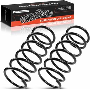 A-Premium 2Pcs Front Suspension Coil Springs Set Compatible with Toyota Camry 2004-2006, Avalon 2004-2007, Driver and Passenger Side, Replace# 4813107081, 4813107090
