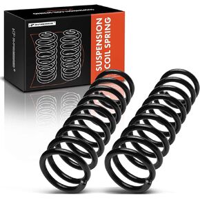 A-Premium 2Pcs Front Coil Spring Set Compatible with Chevrolet Camaro, Nova & Oldsmobile Omega & Pontiac Firebird, Grand LeMans, LeMans, Phoenix, Ventura & Buick Skylark, Apollo, Replace# 3996362