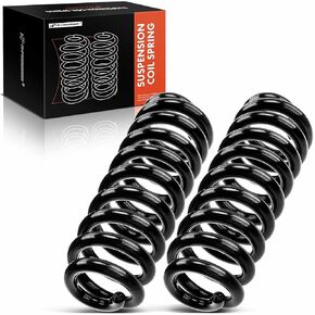 A-Premium 2Pcs Front Left and Right Suspension Coil Spring Set Compatible with Ford F-250 F250 1980-1983 1988-1996, F-350 F350 1980-1996, Driver and Passenger Side