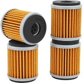 Road Passion Oil Filter for YAMAHA YZ250F 2009-2016 YZ250FX 2015 WR450F 450 2009 2011-2016(pack of 4)