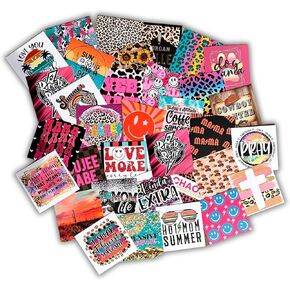 Freshie Cardstock Square Mold 3 inch 3x3" | 34 pk Cutouts Mix Water Oil Resistant Teacher, Sports, Boujee, Bible Verses, Drip, Christian, for Men
