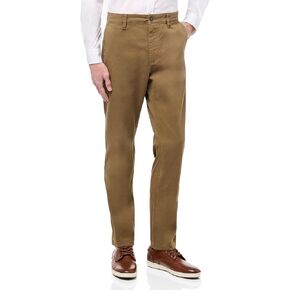 BOSS Men's Cotton Twill Chino Tapered Trousers