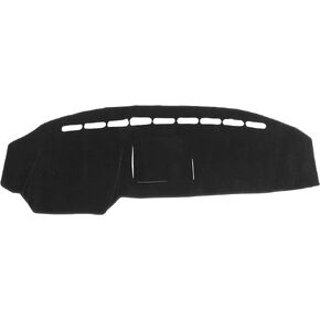 X AUTOHAUX Car Dashboard Cover Non-Slip Mat Carpet Replacement Polyester for Ford F-150 2009-2014