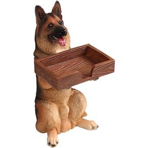 Dog Business Card Holder Display Stand - Name Card Holder, Desktop Business Card Holder - Business Name Card Desktop Name Card Organizer for Desk Desktop Table Organizer