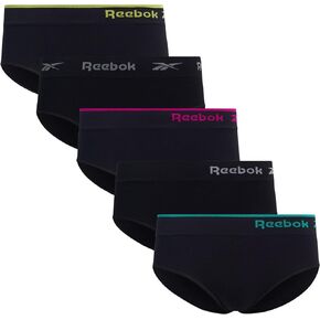 Reebok Women's Underwear - Seamless Bikini Briefs (5 Pack)