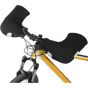 Docooler Cycling Handlebar Mittens Neoprene Rainproof Mountain Bike Motor Bar End Mitts Gloves Mountain Bike Hands Covers in Kuwait