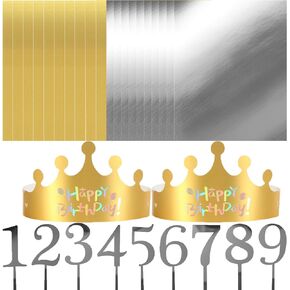 Metallic Gold Foil Paper Cardstock 30 Sheets Golden Card Stock Board for Scrapbook Decor Crafts Wedding Invitations & Poster, 235GSM Thick Reflective Cardboard