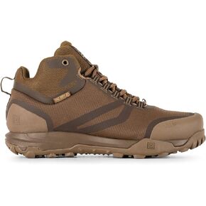 5.11 Tactical Men’s A/T All-Terrain Mid-Height Ankle Waterproof Work Boots, Dark Coyote, 8 Regular, Style 12446