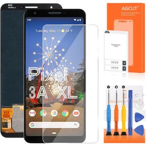 OLED for Google Pixel 3A XL Screen Replacement for Google Pixel 3A XL LCD Display G020C, G020G, G020F 6.0" Screen Touch Digitizer Assembly Repair Part