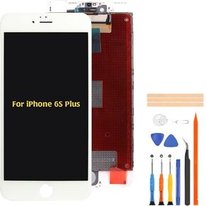 for iPhone 6S Plus【Original】 LCD Display 3D Touch Digitizer 5.5 inch A1634 A1687 Screen Replacement Full Assembly Repair Kits (Black)