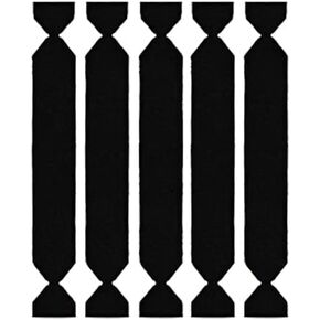 VViViD Replaceable Black Felt Decal Vinyl Car Wrap Tool Scratch-Proof Adhesive for 3M Squeegee (x5)