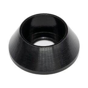 [60PCS] M4 Cone Cup Counterbore Washers, Anodized Aluminum Alloy, Head Washers Gaskets Cup Shim for Screw RC/FPV/PC/Drone/Mechanical Accessories Model Parts, Red Color