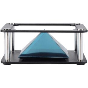 3D Holographic Display Stands,Projector 3.5-6inch Mobile Smartphone Hologram Bracket,360° images Holographic Display Stands Projector,for Ad Display/Cartoon Interaction/Entertainment/Gift