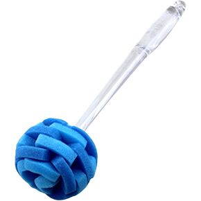 فرشاة أطباق إسفنجية متعددة الأغراض ناعمة الملمس للمطبخ مقاس 11.5 بوصة مع مقبض مريح وشفاف (رمادي، 2) in Kuwait