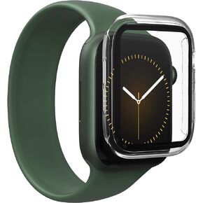 ZAGG InvisibleShield Glass Elite 360 for Apple Watch Series 7 & Series 8, Watch Size: 41mm Face, Integrated Bumper and Screen Protector for 360-degree protection – Advanced clarity
