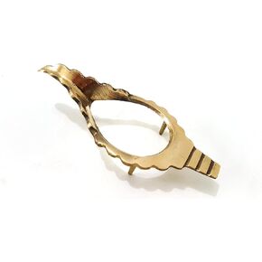 IndianStore4All Conch Shell Stand Temple Devotion Hindu Religious For Good Luck & Prosperity