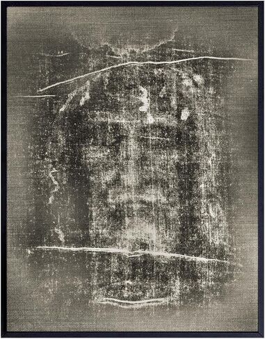 Jesus Wall Decor LARGE -11x14 Jesus Christ Shroud of Turin Poster - Catholic Gifts - Christian Wall Decor - Religious Wall Art - Priest Ordained Minister - Living Bedroom Home Decor - spiritual Gift in Saudi Arabia