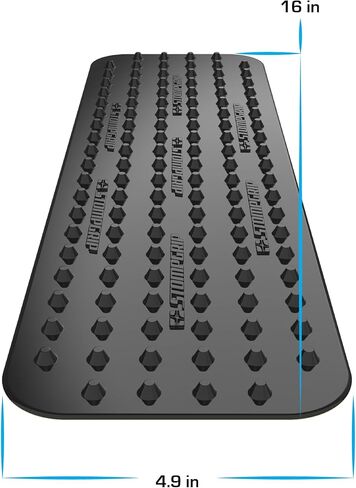 شريط مقبض ثلاثي الأبعاد ممتاز لجميع الأغراض من Stompgrip | شرائط | سوبر بركان | تصميم ثلاثي الأبعاد | يونيفرسال فيت | أسود in Kuwait