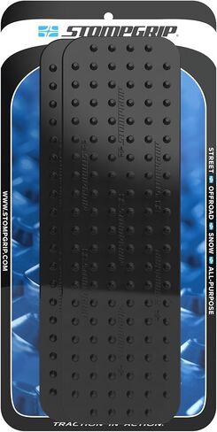 شريط مقبض ثلاثي الأبعاد ممتاز لجميع الأغراض من Stompgrip | شرائط | سوبر بركان | تصميم ثلاثي الأبعاد | يونيفرسال فيت | أسود in Kuwait