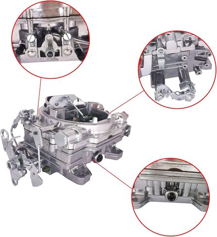 1405 استبدال المكربن ​​لأداء المكربن ​​ذو 4 أسطوانات مربعة الأداء 600 CFM أداء المكربن ​​مع قيمة الهواء الثانوية اليدوية الاختناق الكهربائي in Kuwait