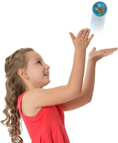 كرات ArtCreativity Space عالية الارتداد، مجموعة من 12، كرات للأطفال مع شخصيات فضائية ثلاثية الأبعاد بالداخل، ألعاب خارجية لتشجيع اللعب النشط، هدايا الحفلات ومواد بيناتا للأولاد والبنات in Kuwait