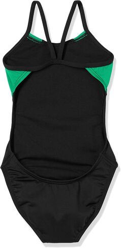 The Finals Girls' Waveback Athletic One Piece Swimsuit in Kuwait