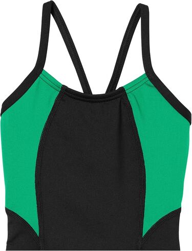 The Finals Girls' Waveback Athletic One Piece Swimsuit in Kuwait