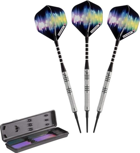 Elkadart Ultra Sonic 80% Tungsten Soft Tip Darts with Storage/Travel Case in Saudi Arabia