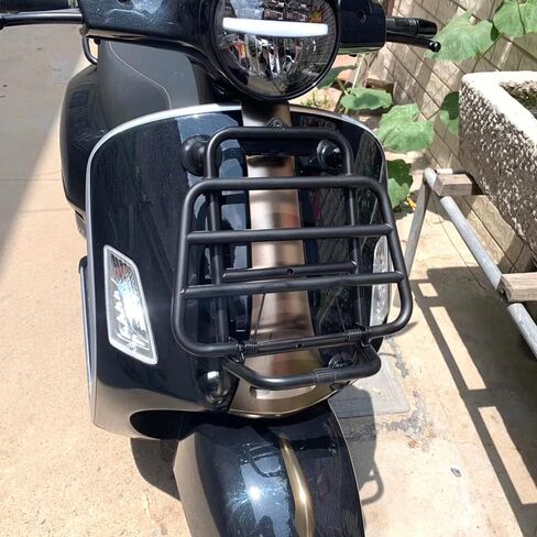 QIDIAN دراجة نارية الألومنيوم القدم الراحة دواسة الخلفية رف أمتعة قوس حامل ل Vesp' GTS 150 250 300 GTV GTS250 GTS300 2017-2021 2022 2023 اكسسوارات in Saudi Arabia