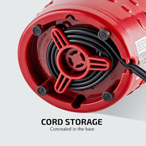 طقم تحضير 2 في 1 من OVENTE مع غلاية ماء ساخن زجاجية كهربائية سعة 1.5 لتر مع تقنية ProntoFill + مطحنة كهربائية 2.5 أونصة للقهوة أو التوابل أو الأعشاب، أحمر in Kuwait