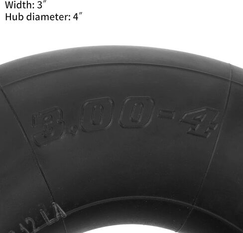 3.00-4 260x85 الأنبوب الداخلي لشفرات الحلاقة E300 E325 eZip E-400 450 IZIP I-400 Jazzy PaceSaver Pocket Rocket Chopper Mobility Gas Electric Scooter Mini ATV Go Kart Goped Bladez Power Chair in Kuwait