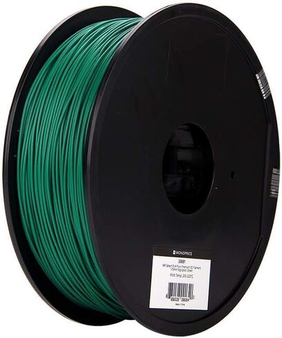 خيوط Monoprice PLA Plus+ Premium ثلاثية الأبعاد - أسود - بكرة 1 كجم، بسمك 1.75 مم | قابلة للتحلل | نفس قوة ABS القياسية | لجميع الطابعات المتوافقة مع جيش التحرير الشعبى الصينى (115833) in Saudi Arabia